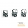Bras de rétroviseur frontal SCANIA G - 585524020 - 1484078 - 58.5524.020 -148.4078