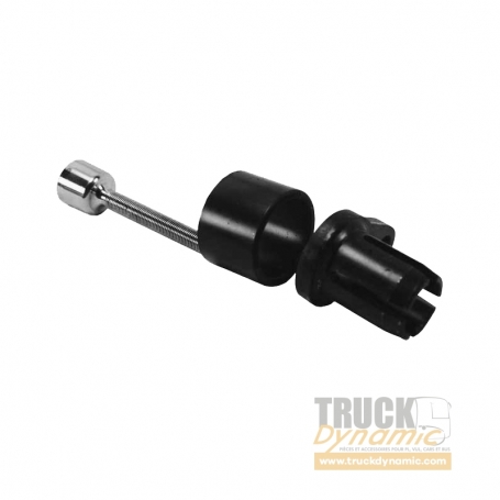 Kit de fixation tube droit de demi-aile MAN TGX Euro 5 - 81664200125 - 81664200068 - 81904900726 - 81930210369 - TDCA0125