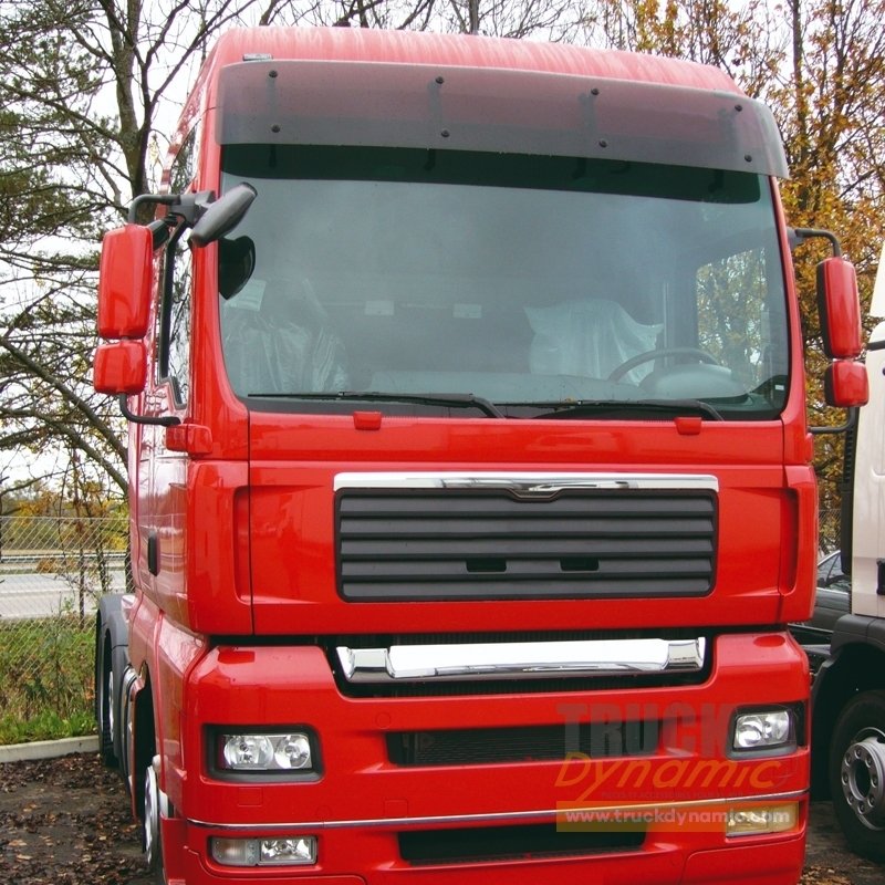 Rideaux Noirs + Décors Pour Camion MAN TGA TGX Wide Cabine XXL – Protection Intérieure, Design Sur Mesure - 7