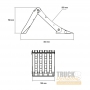 Cale de roue ORIGAMY - TDACC50010