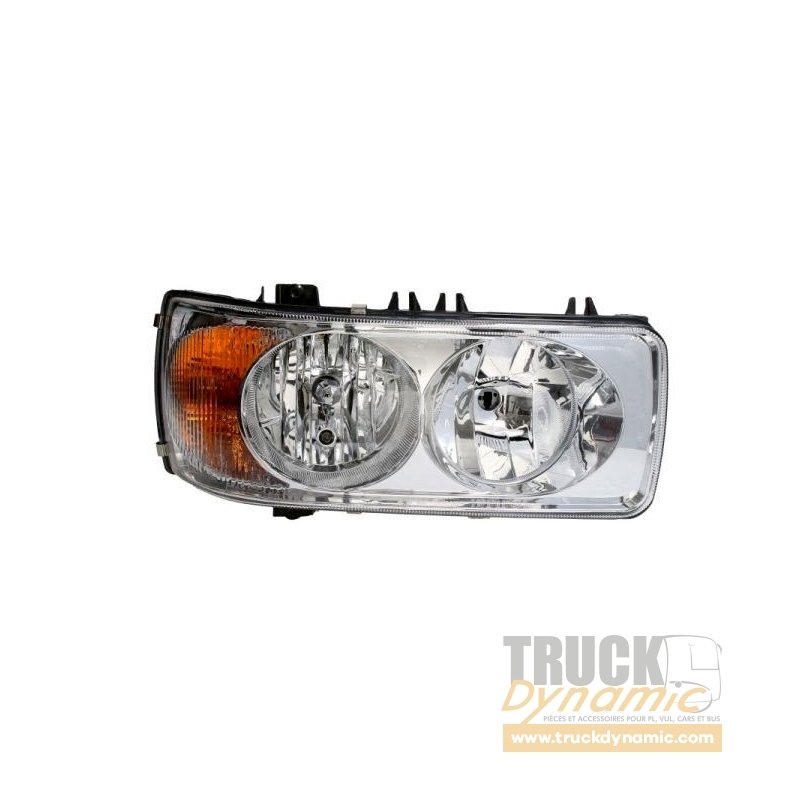 DAPA 205513052 Phare Droit TYC 20-5513-05-2 Pour Citroën Berlingo 1996-2002 - Phare Passager H4 Électrique
