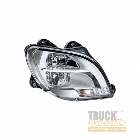 Phare DAF CF EURO 6 - HELLA - HEL116-721 - 1EX 010 116-721