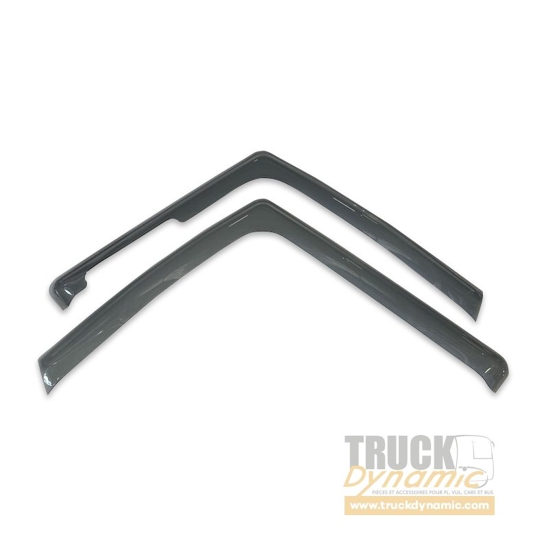 Heko Déflecteurs De Vitres Latérales Compatibles Peugeot Expert 2007-2016 - 2 Pièces Avant, Teintés Aérodynamiques, Protection Pluie Et Vent