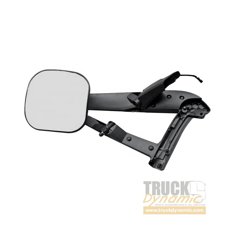 Rétroviseur Latéral Mercedes Actros – Verre Large Angle, Couvercle Inclus, Résistant Aux Vibrations