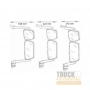 Rétroviseur principal et grand angle IVECO TRAKKER - 591008012099 - 504150539 - 504370055 - 5801336298