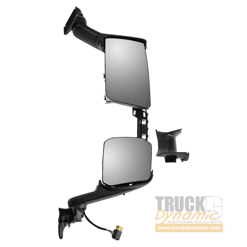 Rétroviseur principal et grand angle DAF XF - Électrique - Droit