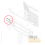 Cache inférieur de calandre supérieure SCANIA G (SERIE 7) - TDCAL4349 - 2324349