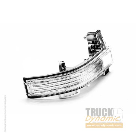 Feu clignotant rétroviseur principal et grand angle MAN TGE - 08.1013.712.100 - 081013712100 - 65253206003 - 65.25320-6003