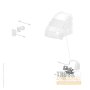 Support d'antenne rétroviseur VOLKSWAGEN CRAFTER - 11.1013.015.000 - 111013015000 - 7C0035981 - 7C0 035 981