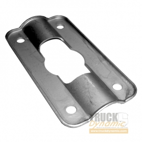 Plaque de fixation rétroviseur principal MAN TGL (NOUVELLE NORME) - 113921400 - 81637310309 - 81637310366