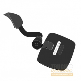 Rétroviseur frontal avec bras DAF CF - 595595135H - 1684034 - 1816906