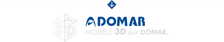 Modèles 3D par DOMAR